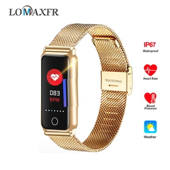

Lady Smart Watch Women Wristband Heart Rate Monitor Fitness Tracker S3 Bluetooth IP67 Waterproof Smart Bracelet for Android IOS