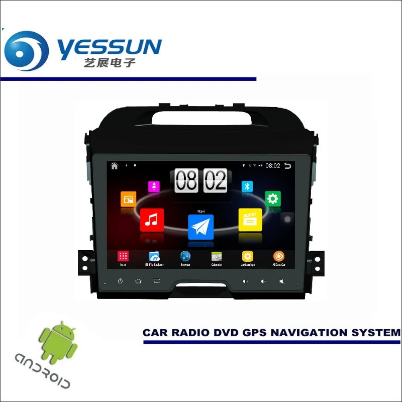 

YESSUN Car Android Player Multimedia For Kia Sportage R / SL 2010~2015 - Radio Stereo GPS Map Navi ( no CD DVD ) 9" HD Screen