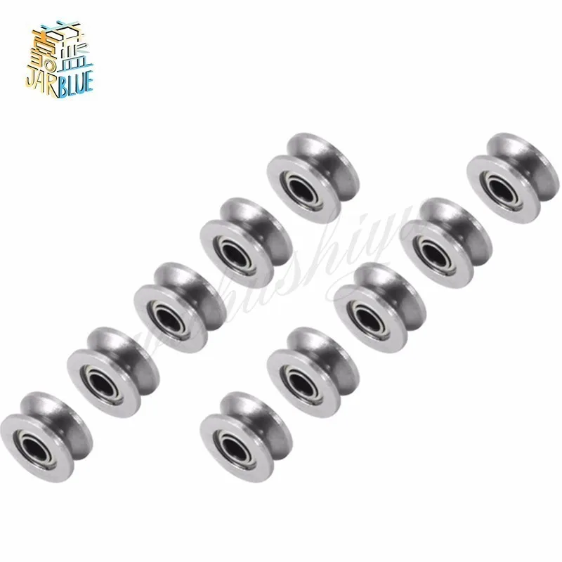 Ball Bearings High Carbon Steel V624zz V Groove Sealed Ball Bearing 624vv Guide Track Roller Bearing For Embroidery Machine