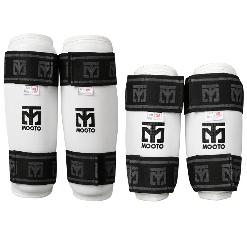 MOOTO Original Taekwondo forearm guard shin Protector WTF Muay Thai TKD knee pads Karate leg