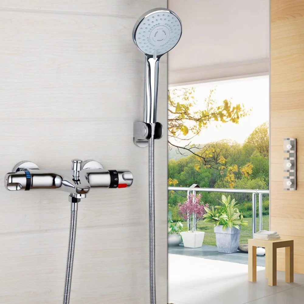 Contemporary Superior Quality Bathroom Faucet Auto Thermostat Control