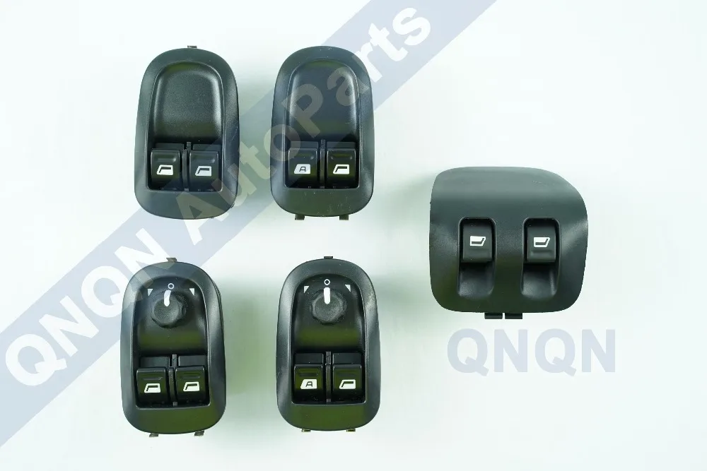 

Side Mirror Switch Window Lifter Switch Button for Peugeot 206 Citroen C2