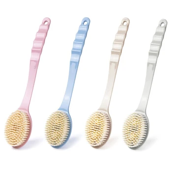 

Body Back Scrubber Exfoliating Long Handled Bath Shower Brush for Men Women 669