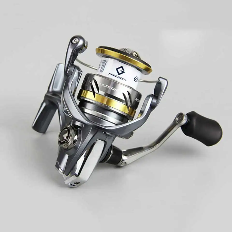 Carretel de Pesca Água do Sistema de Água Água do Mar e água Shimano Ultegra Spinning Reel 1000hg e 2500hg e c3000hg e 4000xg e c5000xg 6.0 e 6.2: 1 à Prova d' do Mar e água Doce 7 Cheap Carretilhas de pesca
