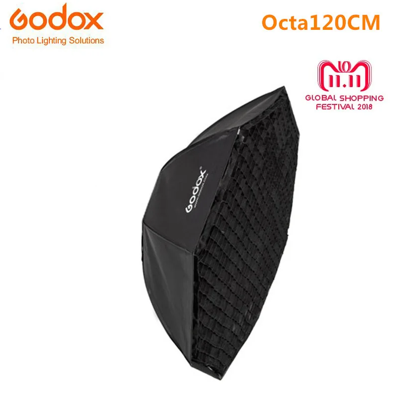 

Godox Portable SB-FWOcta120cm / 47" Umbrella+Grid Photo Softbox Reflector for Flash Speedlight