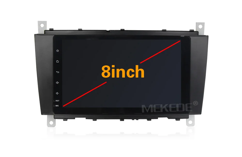 PX5 Android 9,0 автомобильный DVD для Mercedes/Benz C Class W203 2004-2007 c200 C230 C240 C320 C350 CLK W209 Восьмиядерный 4G ram 32G rom