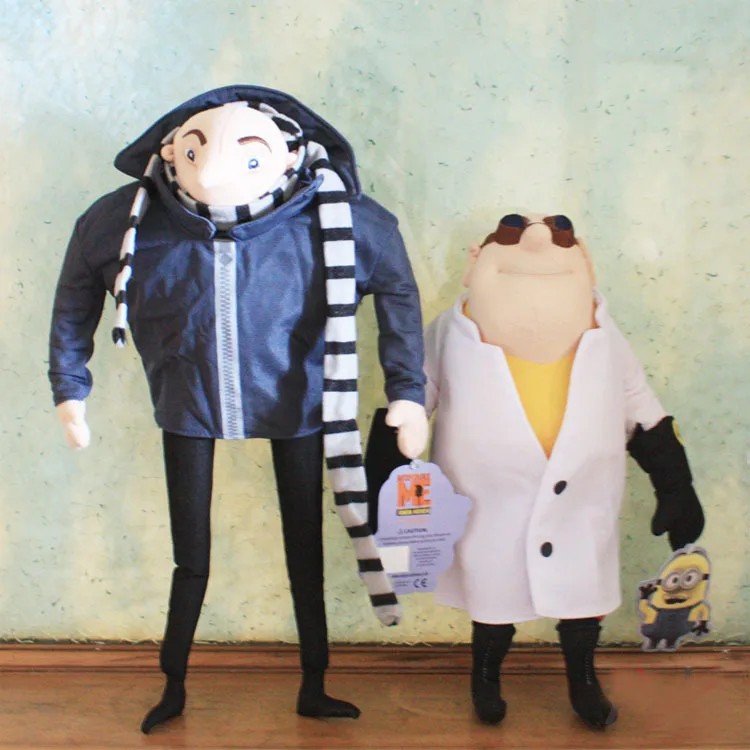 2 Pcs Set Despicable Me Gru And Dr Nefario Plush Toys Doll Toy Dolls Music Toy Dolls Bestdoll Paradise Aliexpress