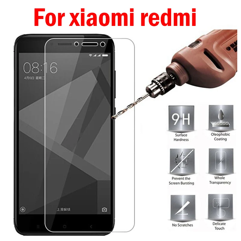 MRGO-4x-Protetor-De-Tela-de-Vidro-Temperado-para-Xiaomi-Redmi-9-H-2-5D-Pel
