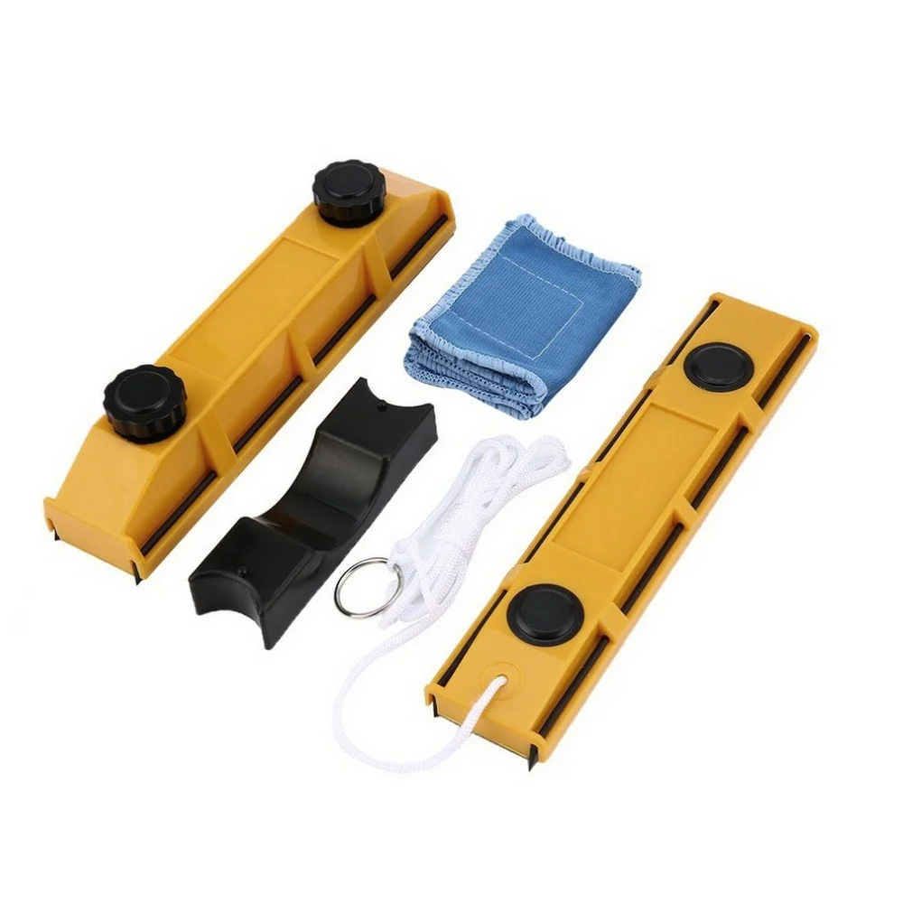 

1PC Magnetic Window Cleaner brush for Single Glazing Windows Portable Useful Glass Cleaning Tool with Cloth for Home Use