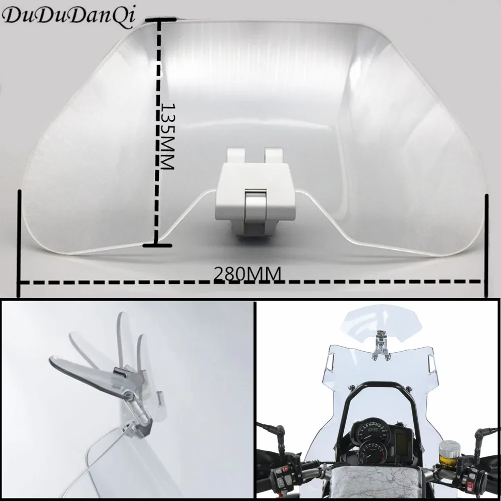 

Windshield Deflector Motorcycle Windscreen new For BMW R1200GS G310GS G310R S1000XR all years