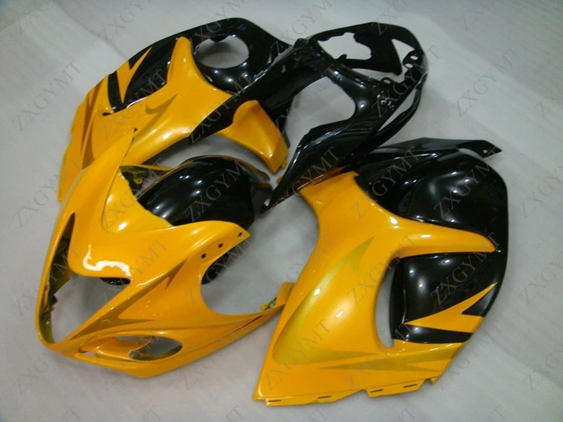 

Bodywork GSX R1300 2008 - 2014 Yellow Black Abs Fairing HAYABUSA 2013 Fairings GSXR 1300 2010