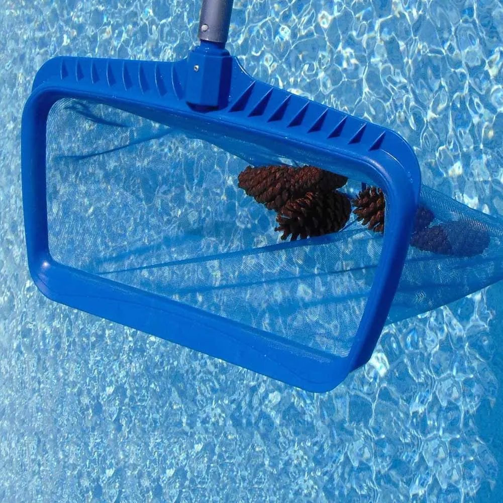 

Heavy-duty Deep Water Net Swimming Pool Rake Bag Head Spas Skimmer Pond Pools Leaf Cleaning HUG-Deals