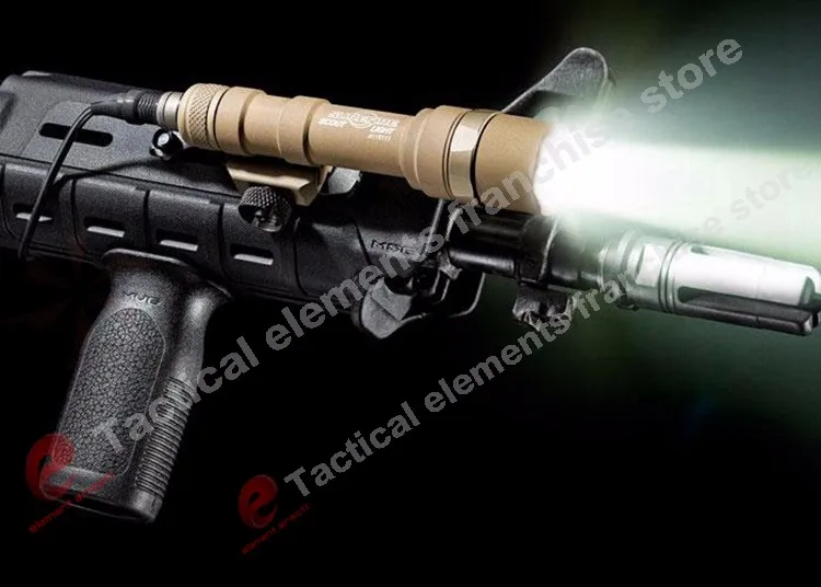 Element Airsoft M300AA оружие светильник GunFlash светильник 200 люмен Алюминий Портативный светодиодный фонарь охотничий фонарь EX399