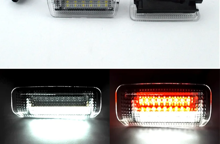 2x двойной светодиодный светильник на дверь, предупреждающий светильник для Toyota и lexus car Wish/Prius/Alphard/Camry/Crown/Estima/Isis