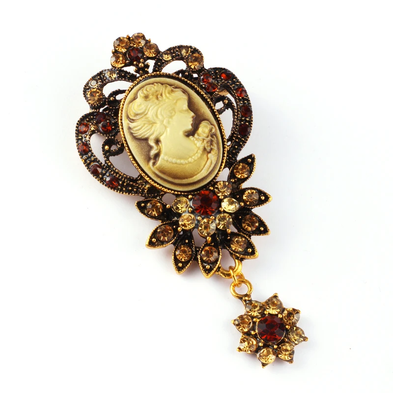 rhinestone pins large brooches jewelry fashion for wedding bouquets