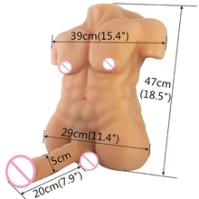3D man’s body silicone sex dolls love doll Gay Male Sex Dolls For Women Rubber Penis Silicone Doll With Flexible Soft Big Dildo