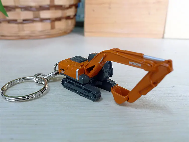 UH 1:128 HITACHI ZAXIS 200 CD001 эксклюзивная игрушечная машинка из сплава для детей, детская Игрушечная модель, оригинальная посылка