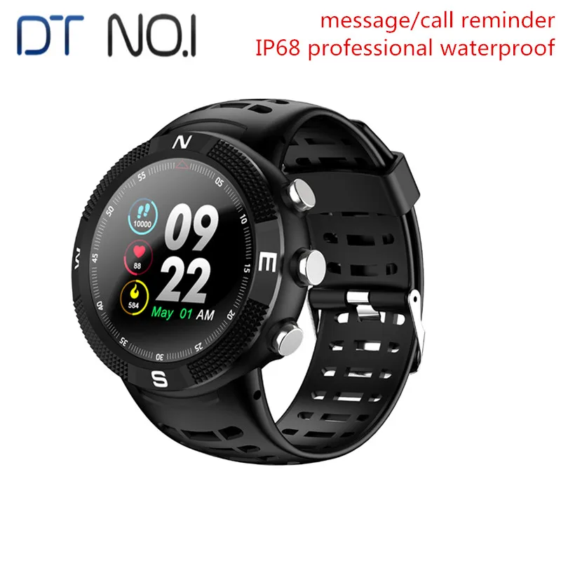 

NO.1 F18 Smartwatch Sports Bluetooth 4.2 IP68 Waterproof Call Message Reminder Pedometer Sleep Monitoring