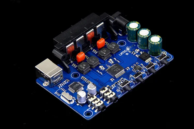 DC16V 20W+20W CM108 USB I2S STA333W pure digital power amplifier board