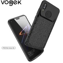 Чехол для зарядного устройства Vogek для huawei P20 Pro power Bank Тонкий внешний резервный чехол для huawei P20 Lite Nova 3e 4700 мАч