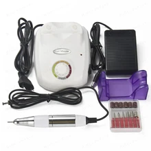 30000 об/мин лучшие продажи инструменты для дизайна ногтей акриловая электрическая Ногтевой Салон маникюрная пилочка для ногтей сверлильный станок для маникюра Набор 220 В