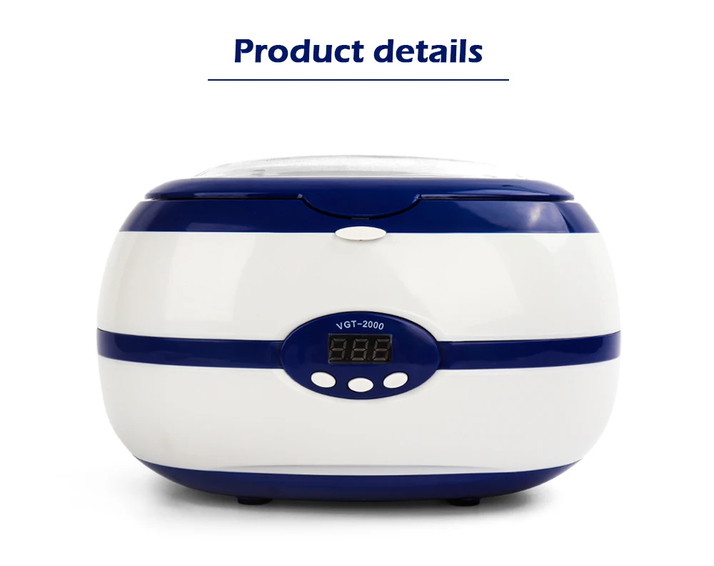 Ultrassônico para Ferramentas de Manicure Equipamento de Lavagem para Jóias Esterilizador Profissional Unha Manicure Ferramentas Relógio Anel Óculos Mod. 1250842 16 Cheap Equipamento de unhas artísticas