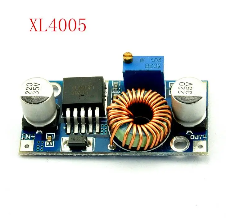 5A Max DC XL4005 понижающий модуль питания регулируемая светодиодная литиевая зарядная