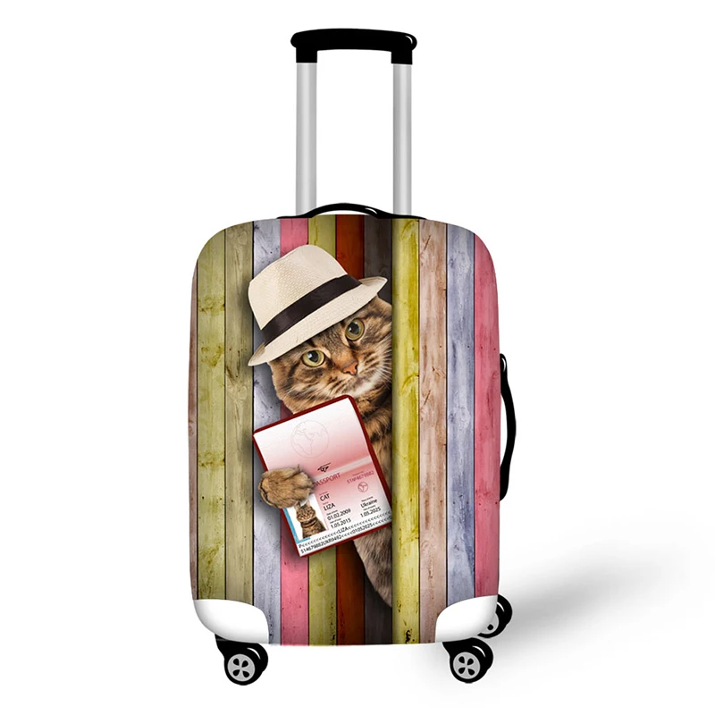 Color Board Animal design travel accessories suitcase protective covers 18-30 inch elastic luggage dust cover case stretchable Color Board Animal design travel accessories suitcase protective covers 18-30 inch elastic luggage dust cover case stretchable
