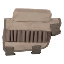 Высокое качество Тактический Buttstock щек удобный Resto Con Munizioni Перевозчик Cassa Del Sgun Чехол держатель сумка для боеприпасов W1