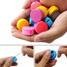 Multi-color 3.1*3.1cm Headphone Winder Phone Screen Wipe Practical Tools,Cable Winder, Cord Organizer