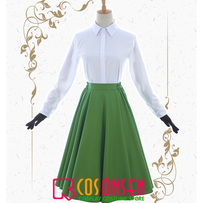 

Фиолетовый Evergarden Heroine Green юбка костюм для косплея COSPLAYONSEN