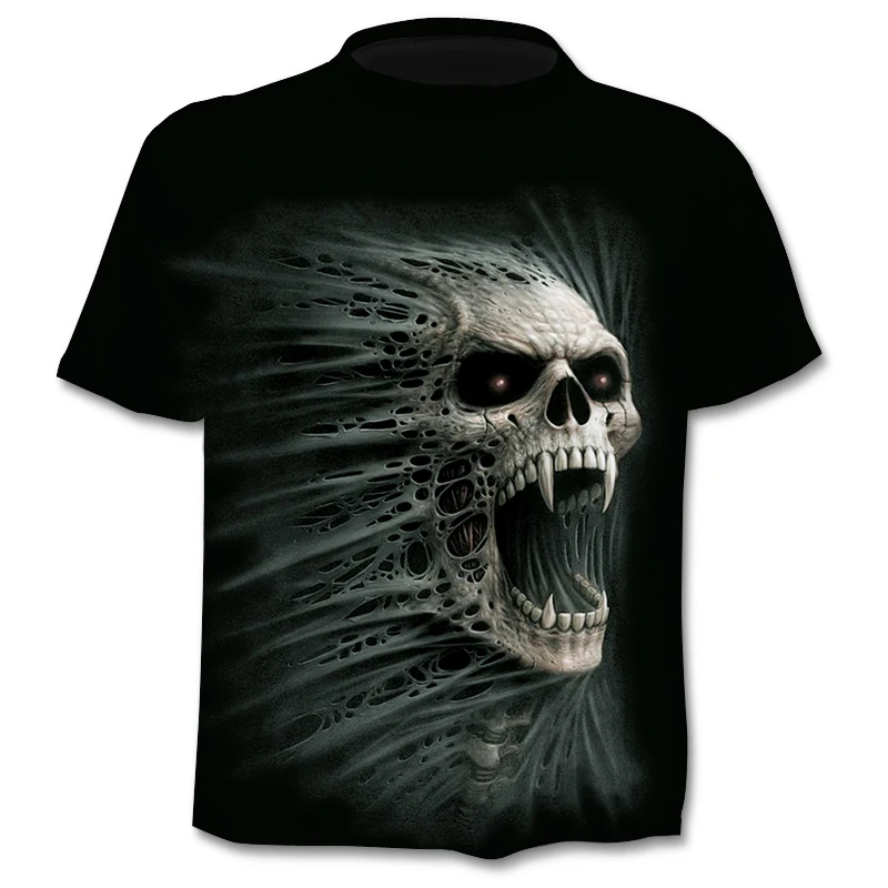 Для мужчин s футболка с надписями и рисунком в виде рубашки бренд в стиле панк палец череп 3Dt футболки Для мужчин топы в стиле хип-хоп 3d принт череп футболка punisher дропшиппинг