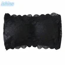 Cheap Women Brassiere Black Sexy Lace Bra Wrapped Chest Lingerie White Lace Underwear Tube Top For Females Weave Bras