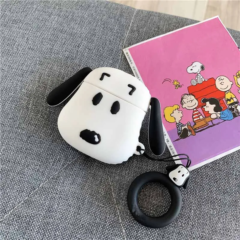 For AirPods Case Cute Dog Earphone Cases For Apple Airpods 2 Earpods Cover Soft Silicone Headphone Case Cover For Air Pods Funda - Цвет: dog