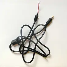 1 шт. DC Jack 4.0x1.7 мм Мощность прямой разъем шнур для HP мини Sony Оборудование для PSP ноутбука прямо кабель-адаптер 1.2 м