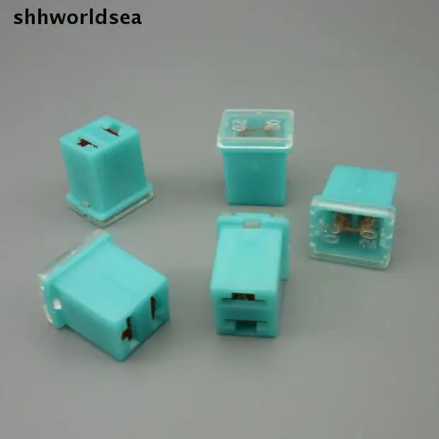 

Shhworldsea high quality 10PCS 32V 20A Automotive mini fuse link auto fuse box Pacific car link female fuse connector