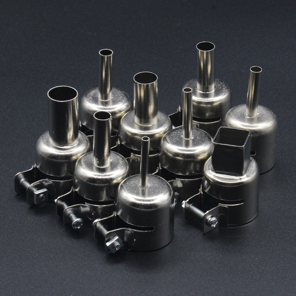 Hot air rework station 850 hot air gun/ handle Heating element Heat Nozzle Tool Kits For saike yihua Soldering Stations 5
