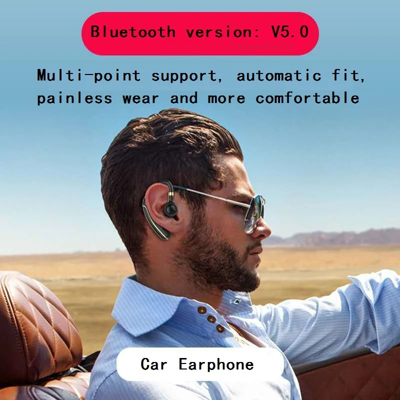  2019 Newest Bluetooth Headset FC1 Wireless Bluetooth Earphone Earbuds Stereo HD Mic Handsfree Busin - 33003564533