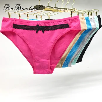 

Wholesale 10pcs Femme Briefs Underwear Women ladies Cotton Panties Cheeky Brand Quality Woman Lingerie ropa interior femenina