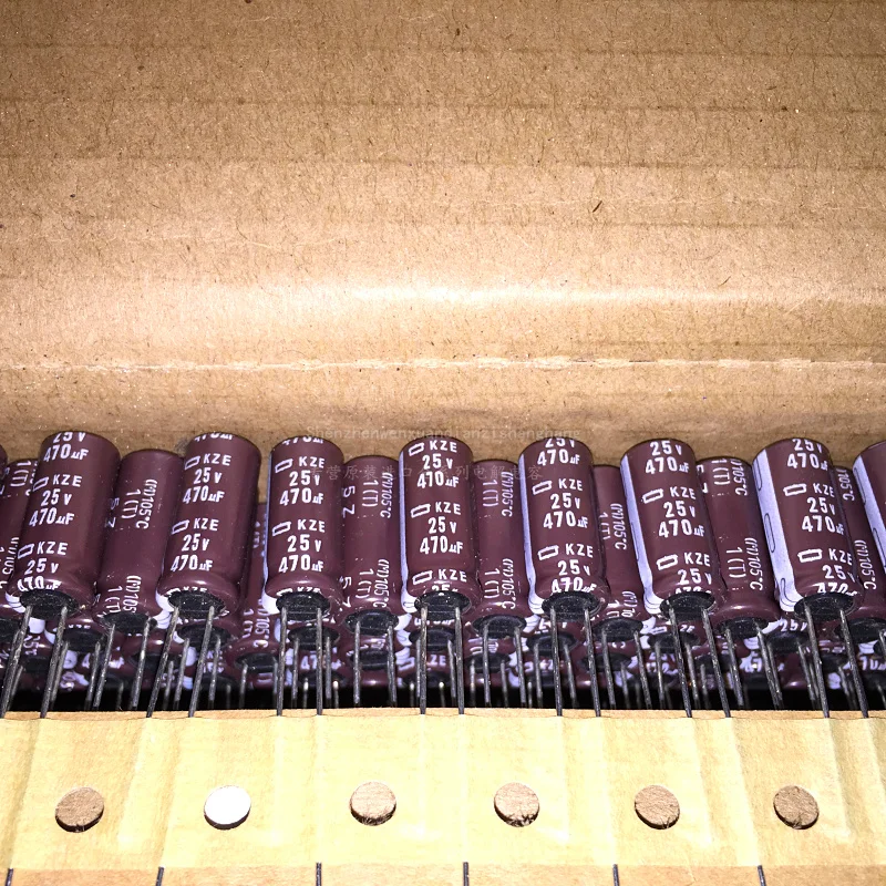 100PCS NIPPON 25V470UF 8X20 KZE series high frequency long-life Japanese chemical 470uf 25v | Обустройство дома