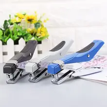 Прочный металлический Бумага степлер по типу плоскогубцев ручной Desktop канцелярия Школьные принадлежности