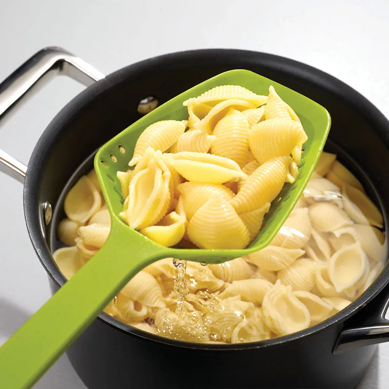 

Multifunctional Long Colander Spoon Cooking Shovels Water Shovel Plastic No-Stick Ice Shovel Kitchen Tools Filter