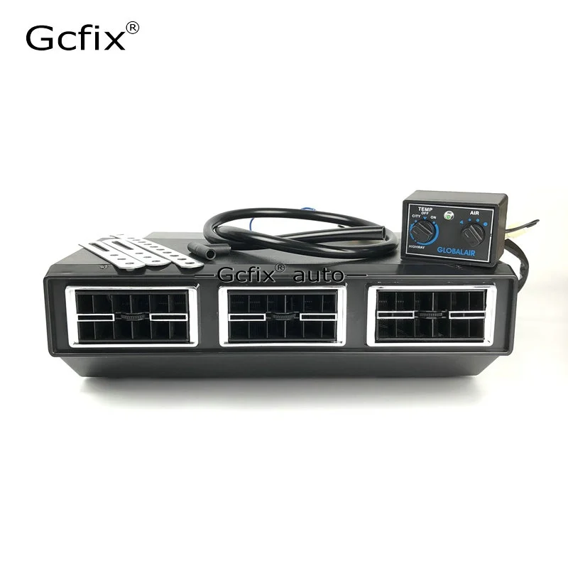 Universal Air Heater 3500W Air Conditioner Evaporator Assembly 24V 12V Heating Air for Classic Chevy Car Truck Van Bus Camper