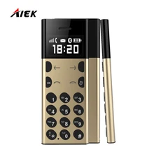 Neue Karte Telefon AEKU/AIEK A5 PK AIEK E1 AIK C6 M5 metall Design Für Kinder Alter Mann Niedrige Strahlung Mp3-player Bluetooth Dialer