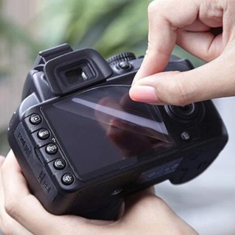 3 x ПЭТ Защитная Прозрачная мягкая пленка для Canon EOS 1200D 1300D 1500D 2000D Rebel T5 T6 T7 Kiss X70 X80 X90 Защита камеры