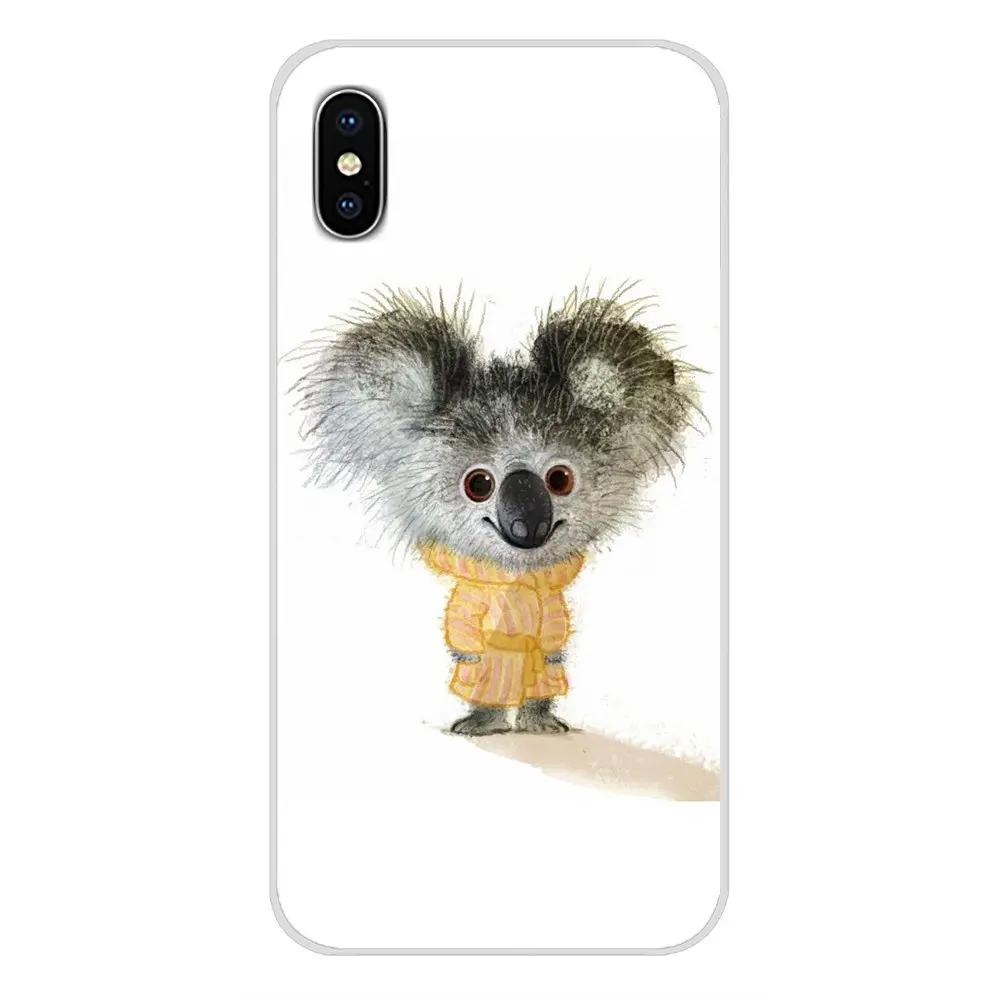 Для Huawei Mate Honor 4C 5C 5X 6X 7 7A 7C 8 9 10 8C 8X 20 Lite Pro Animal The Koala Portrait аксессуары чехлы для