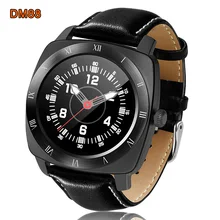 DM88 Smart Watch MTK2502C 128MB 64MB Bluetooth wrist Watches Heart Rate sleep Monitor pedometer For Androld
