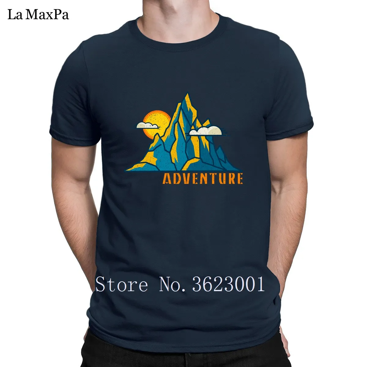 Creative The New T-Shirt Mountains Adventure Hikings Men's T Shirt Gents Tee Shirt For Men Natural Tshirt Mens S-3xl Hot Sale