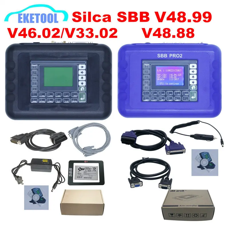 Новинка приемопередатчик Silca SBB V48.99 V48.88 V46.02 V33.02 Автомобильный ключ добавление