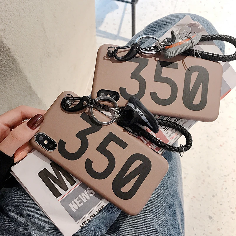 350 boost v2 700 Kanye Мягкий силиконовый чехол для iphone 6 S 7 7plus 8 8plus X 10 XR XS Max 3D модель обуви автомобильный чехол для телефона